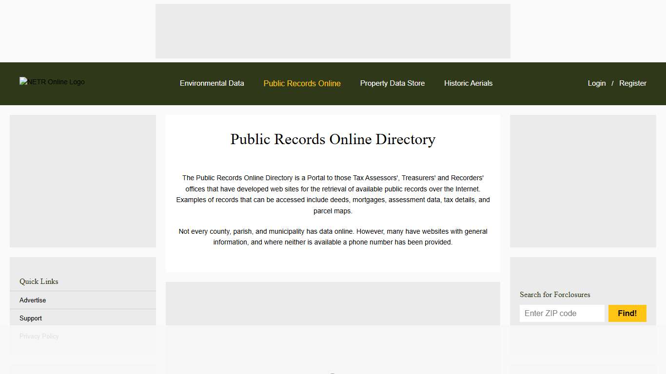NETR Online • Public Records, Search Records, Property Tax, Property Search, Assessor